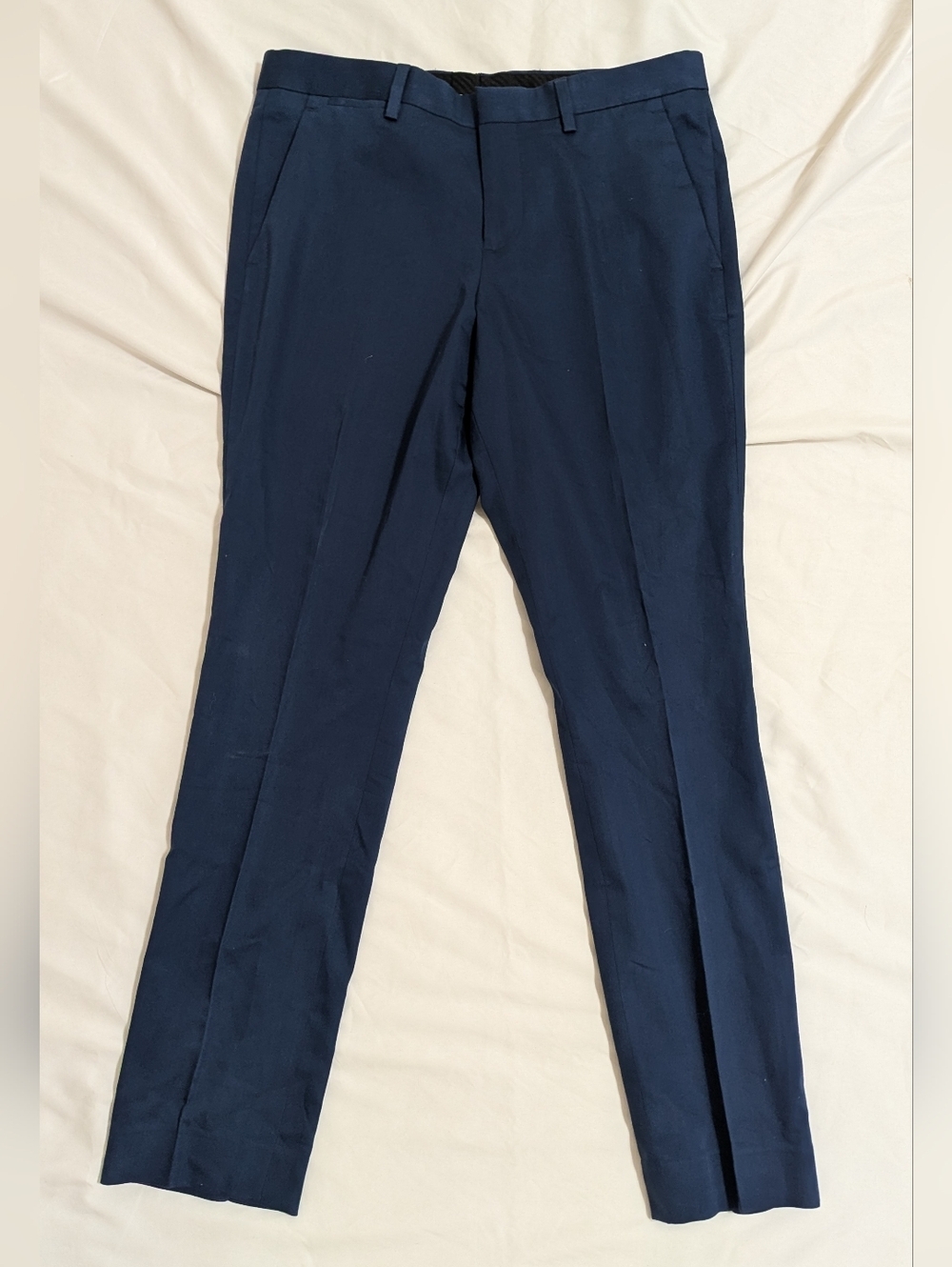 Express Photographer Dress Pants, Color Navy Size 29/32